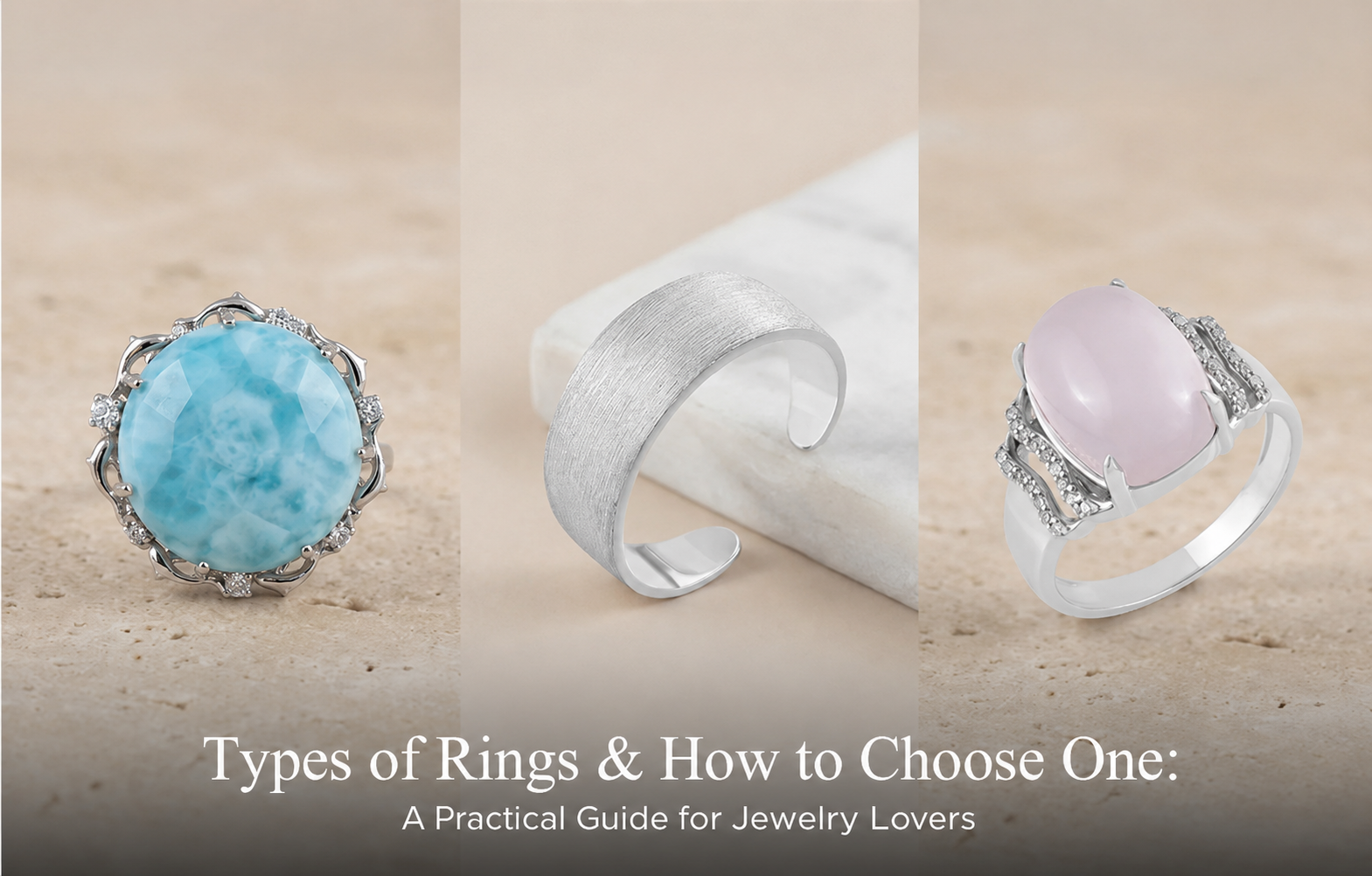 Types of Rings & How to Choose One: A Practical Guide for Jewelry Lovers