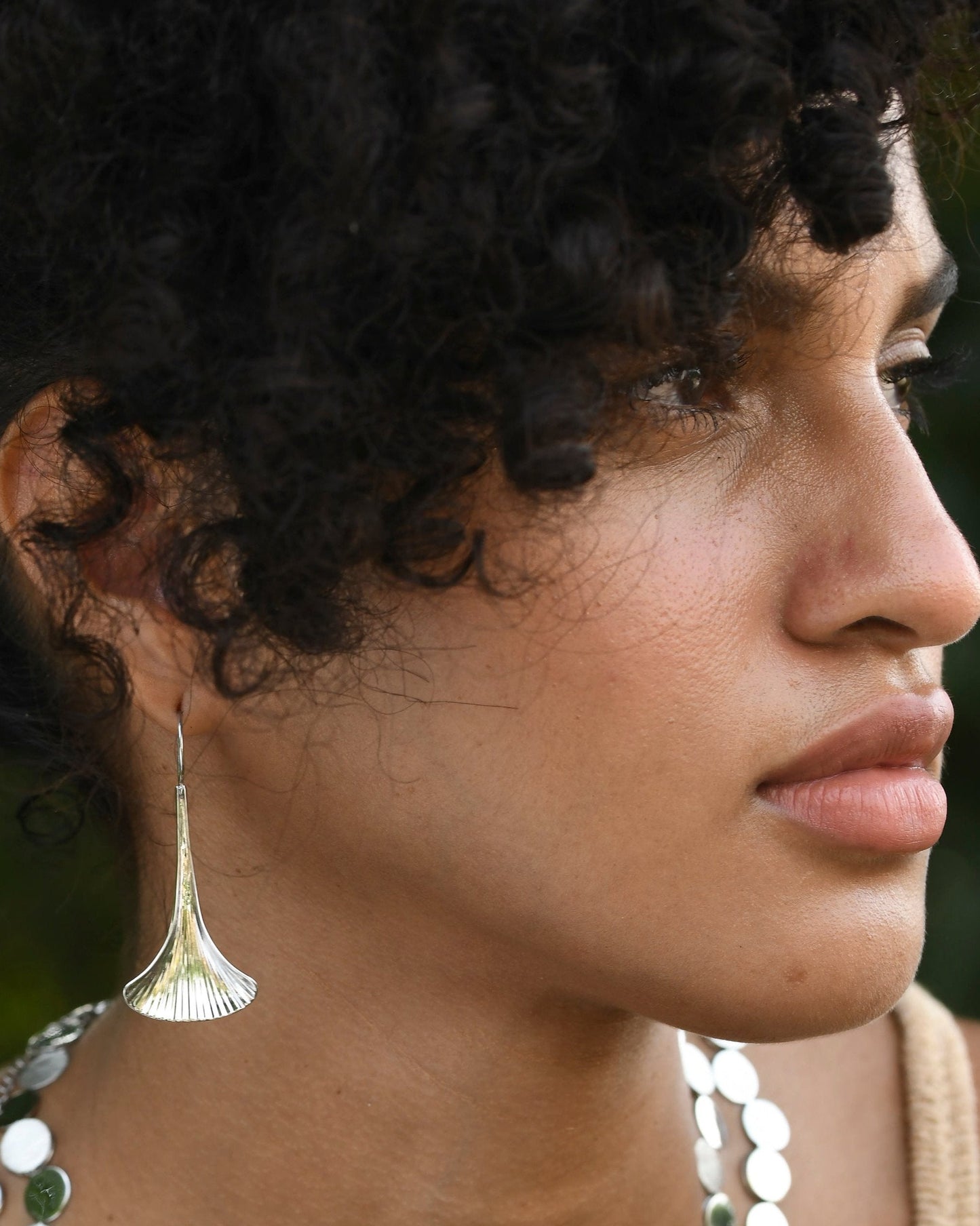 Areca Palm Earrings