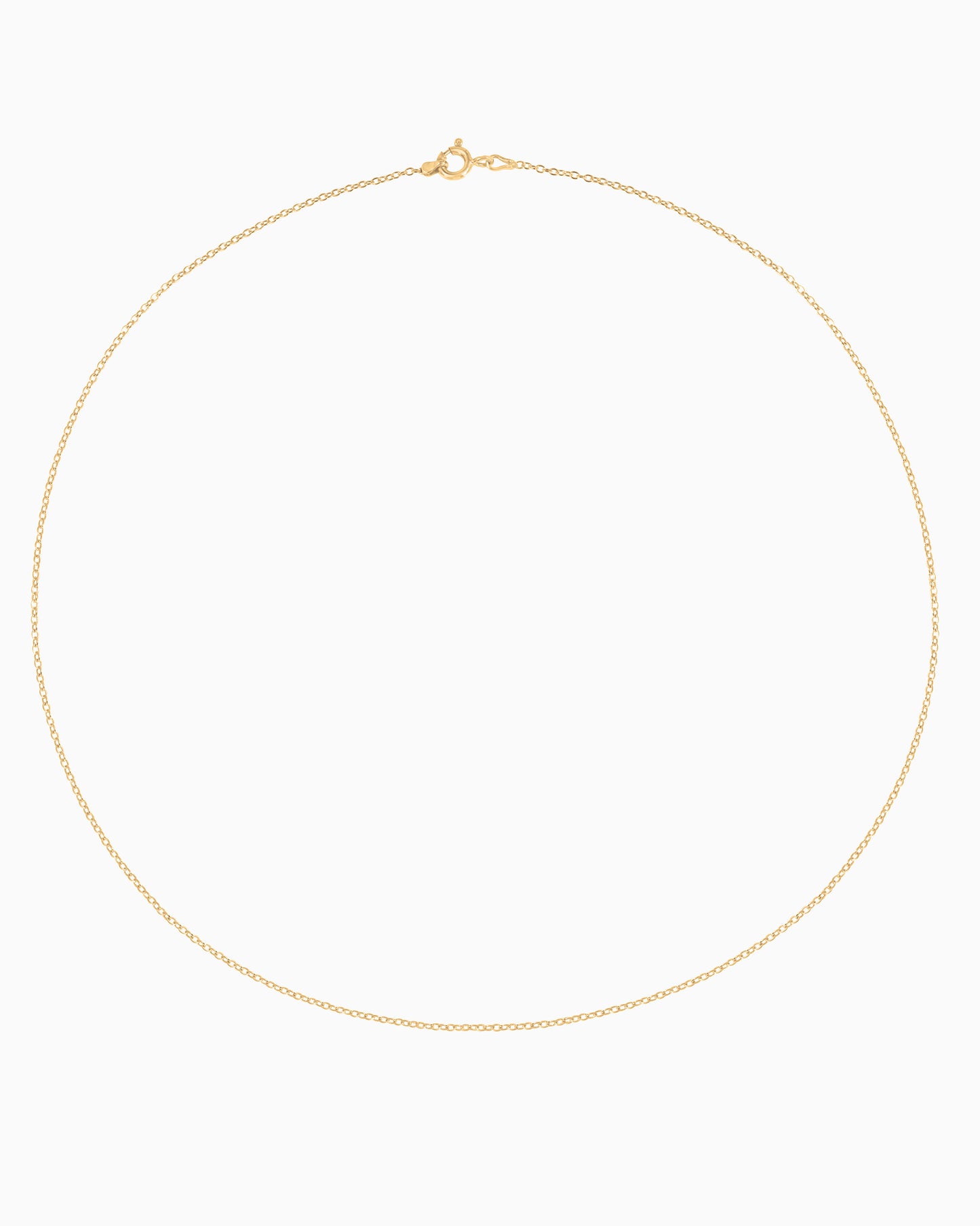 Gold Cable Chain 20"