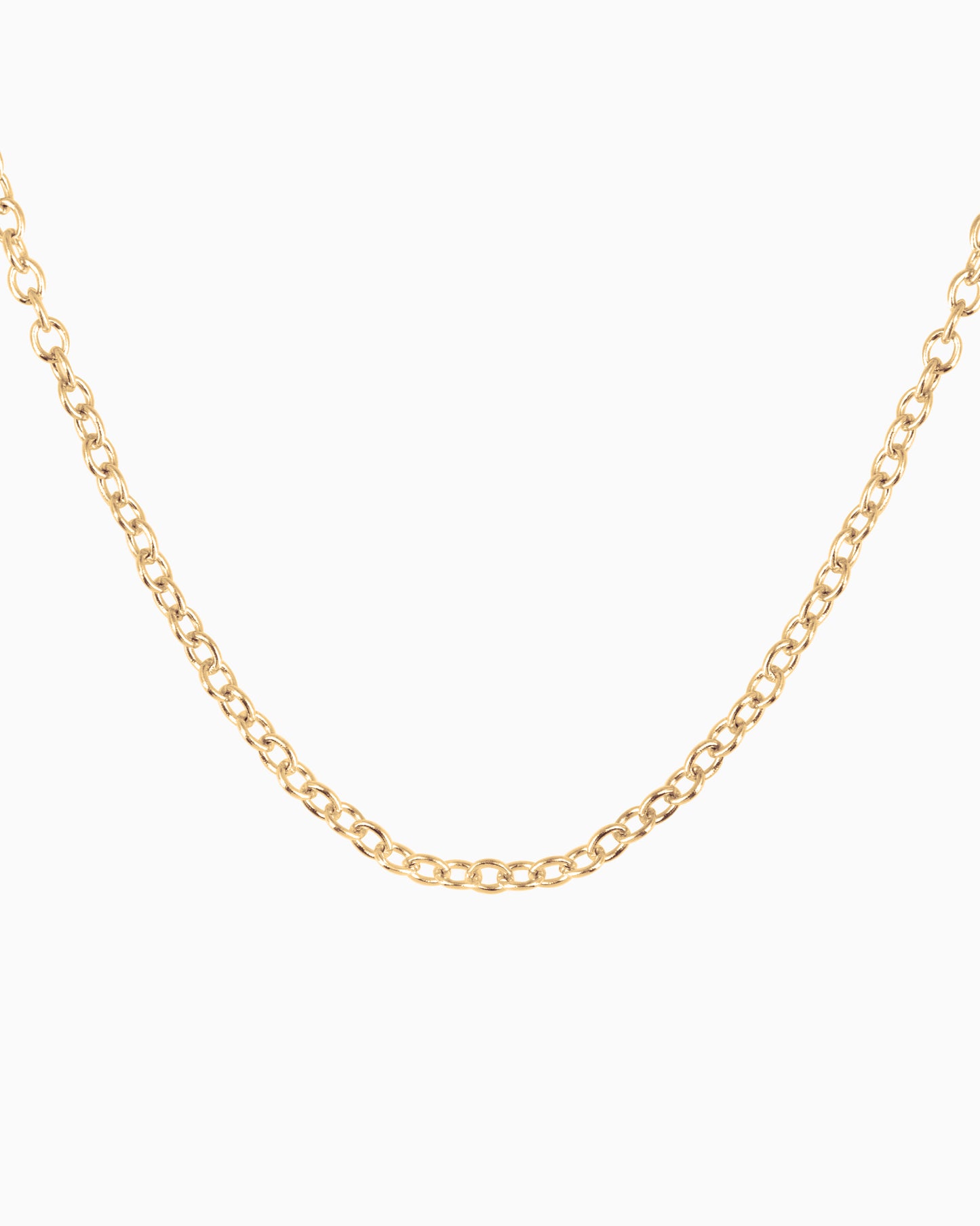 Gold Cable Chain 20"