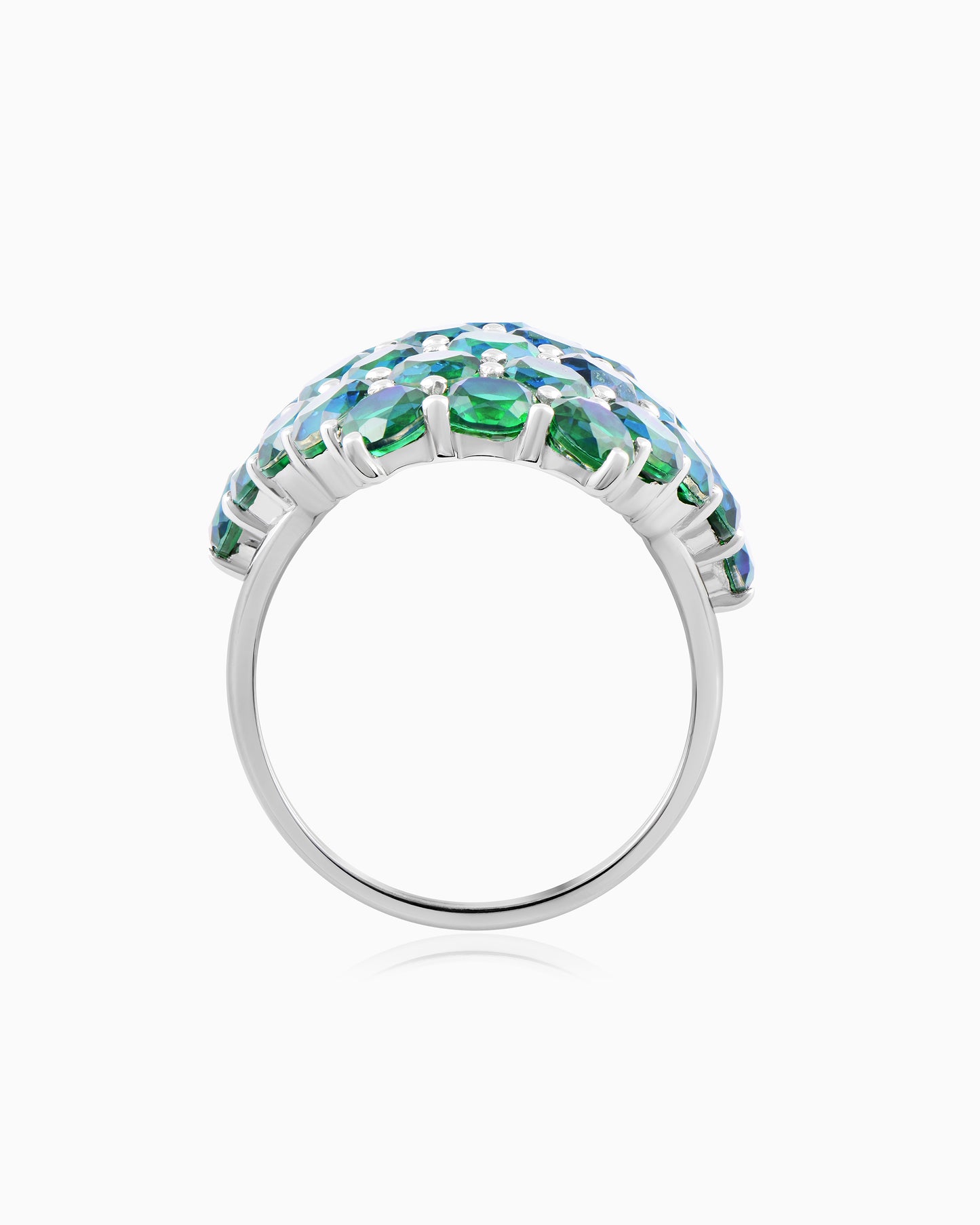 Teal Berry Ring