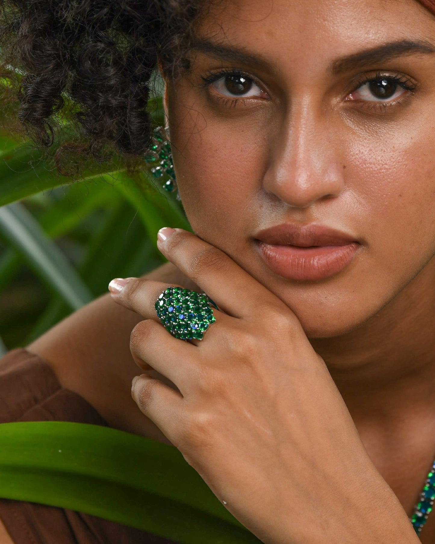 Teal Berry Ring