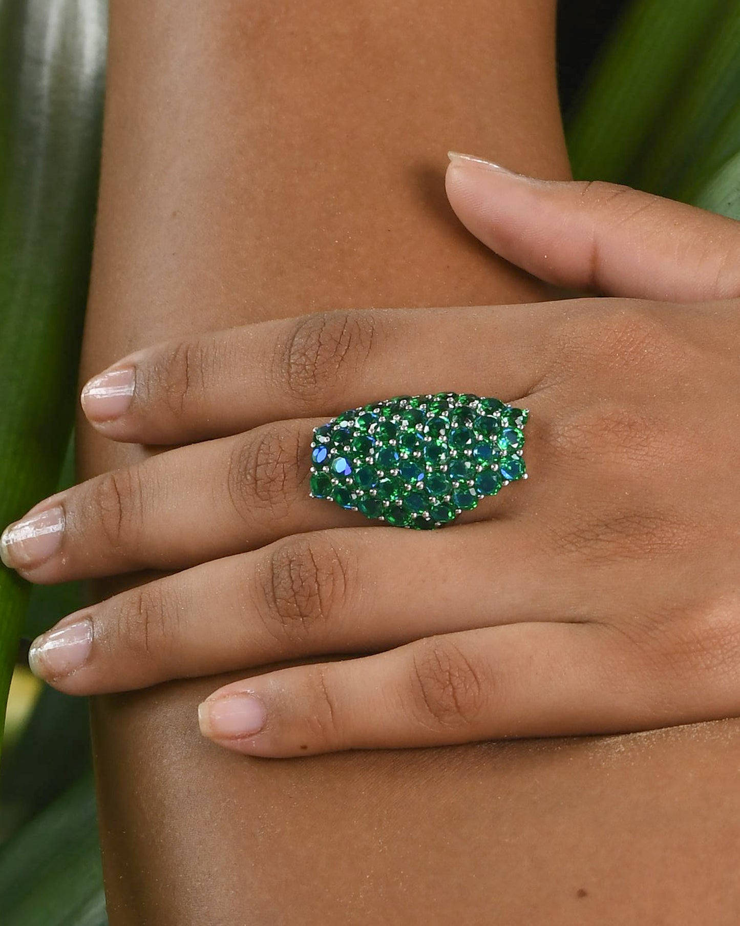 Teal Berry Ring