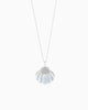 Milky Scallop Pendant