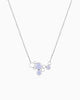 Cosmic Aura Chalcedony Necklace 18