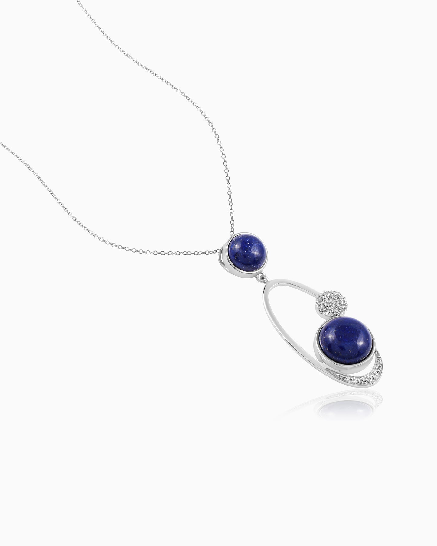 Cobalt Loop Pendant