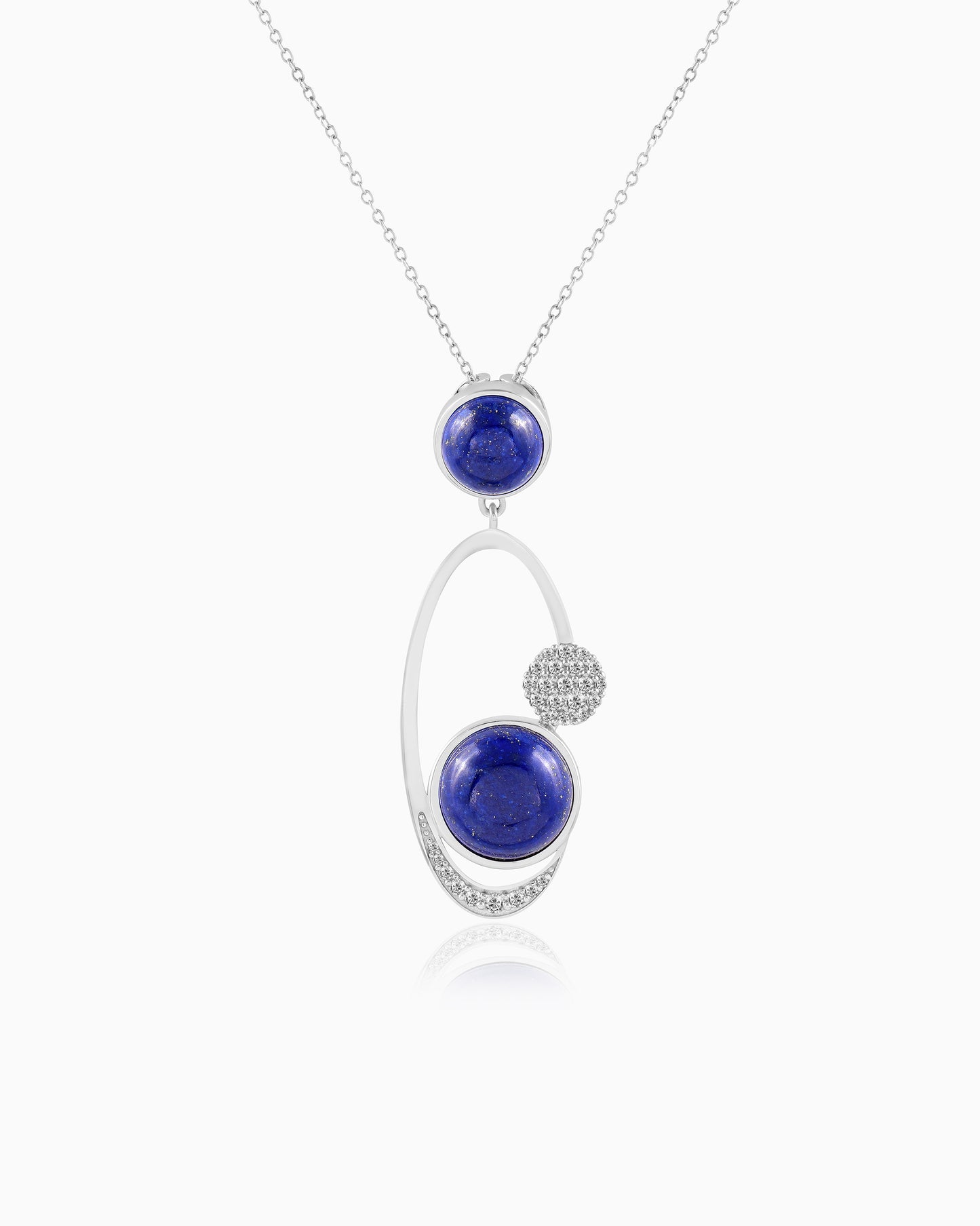 Cobalt Loop Pendant