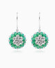 Tatiana Petal Earrings – Chrysoprase Edition