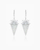 Sunset in the blush fields earrings