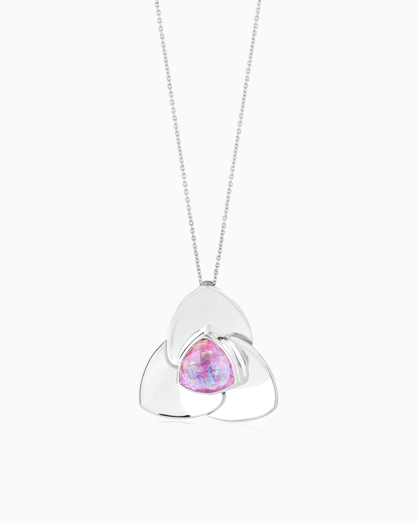 Tropical Moonlit Fan Pendant
