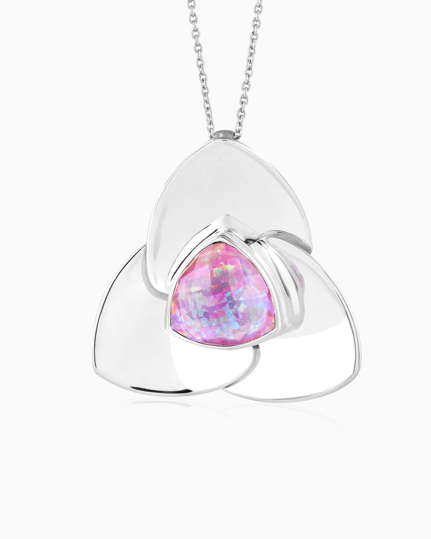 Tropical Moonlit Fan Pendant