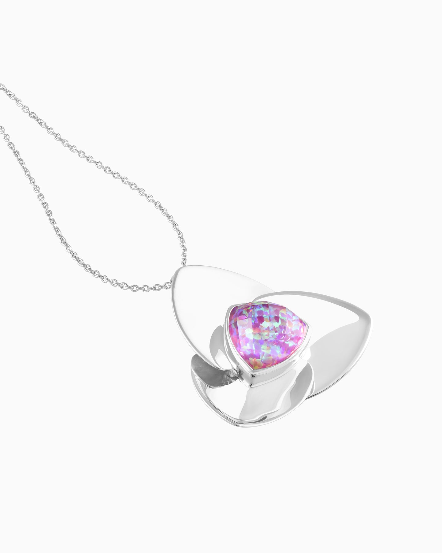 Tropical Moonlit Fan Pendant
