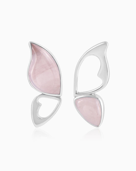 The Winged Grace Earrings – Rose Water Serenity