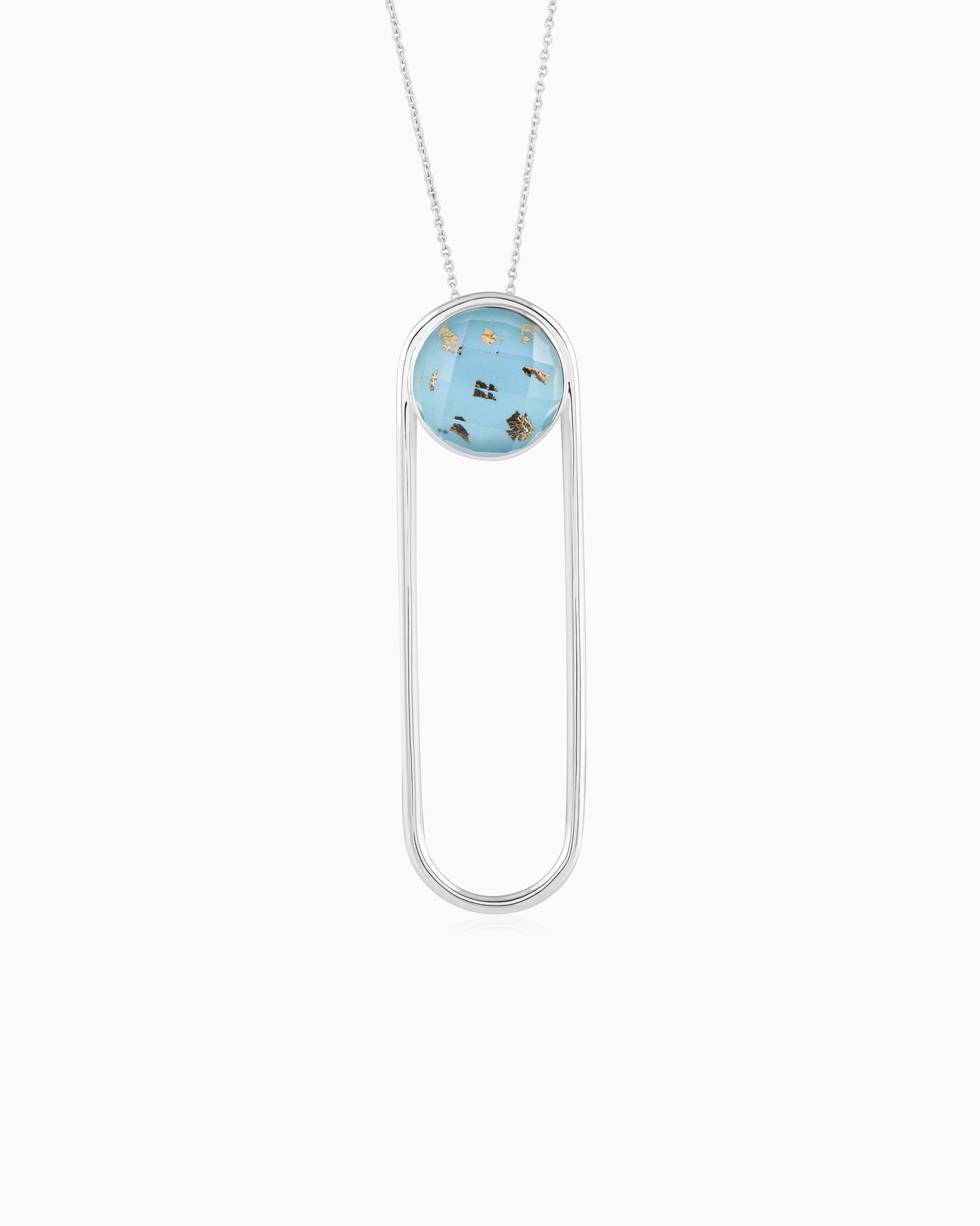 Cyan Cosmos Pendant