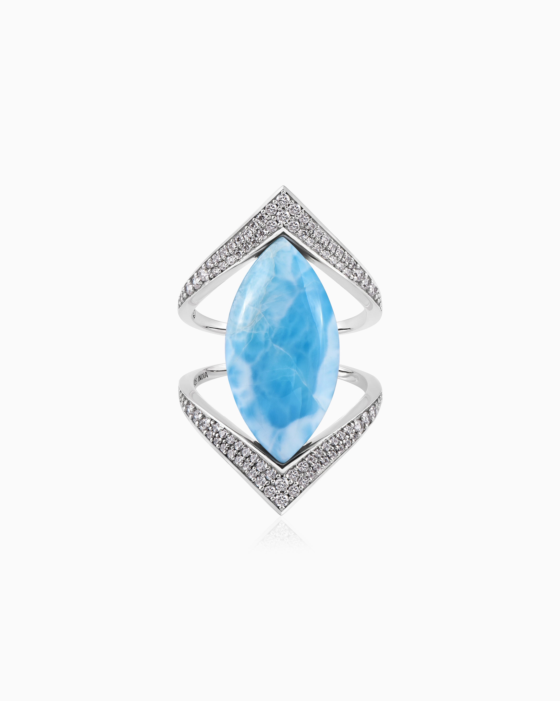 Siberean husky Eye Ring