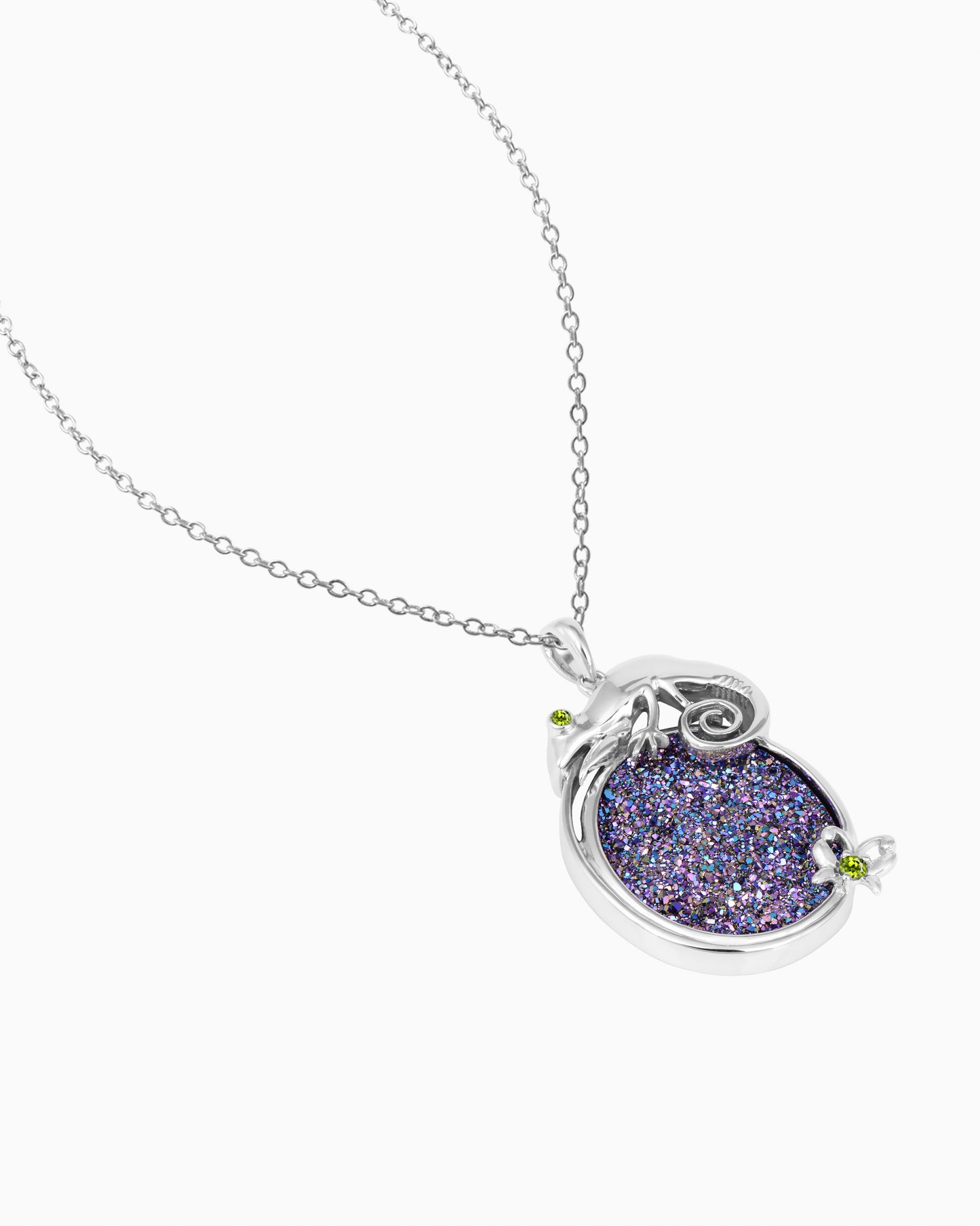 Lizard's Celestial Gaze Pendant