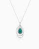 Malachite Teardrop Pendant