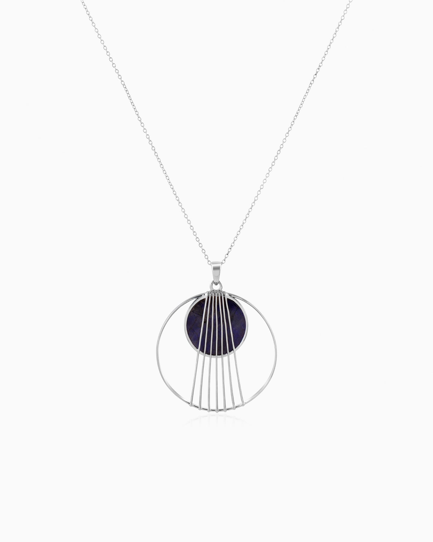 Orchid Rosette Pendant