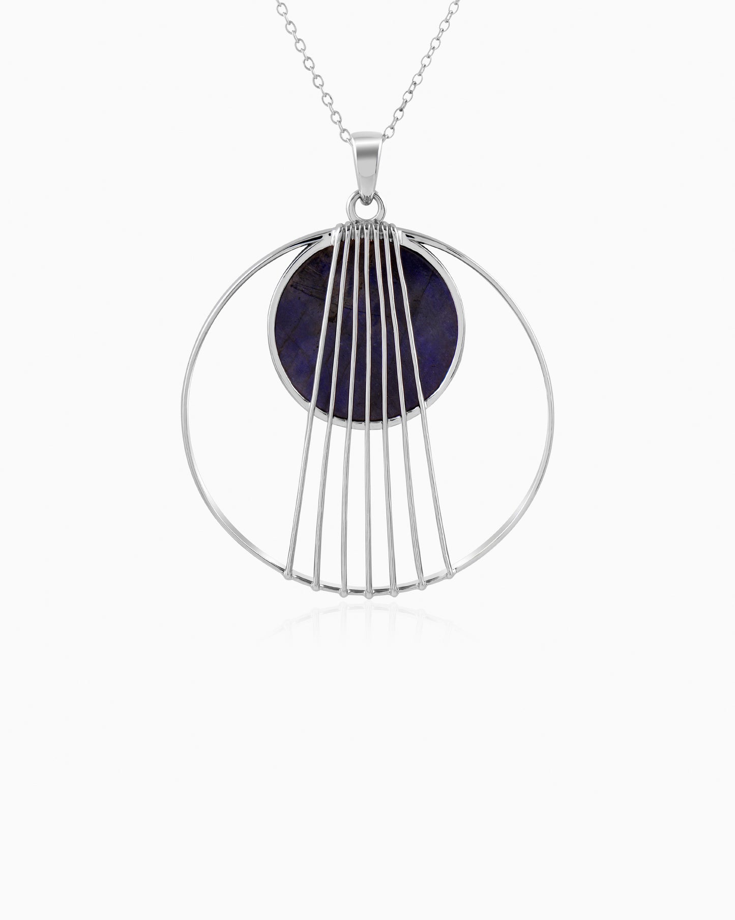 Orchid Rosette Pendant