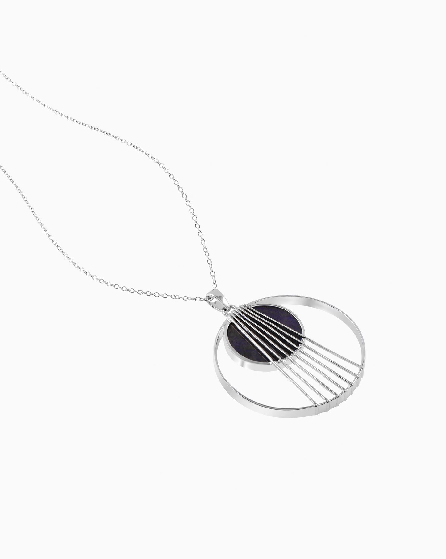 Orchid Rosette Pendant