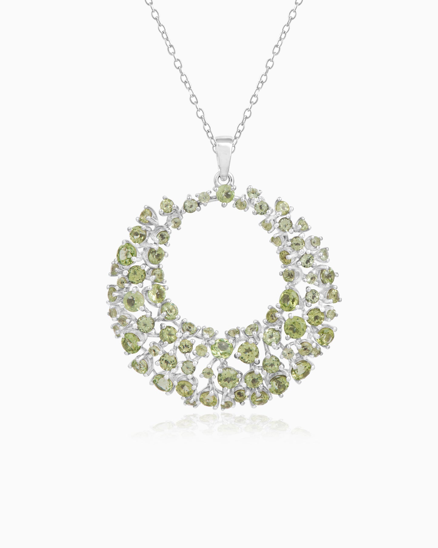 Solstice Radiance Peridot Necklace