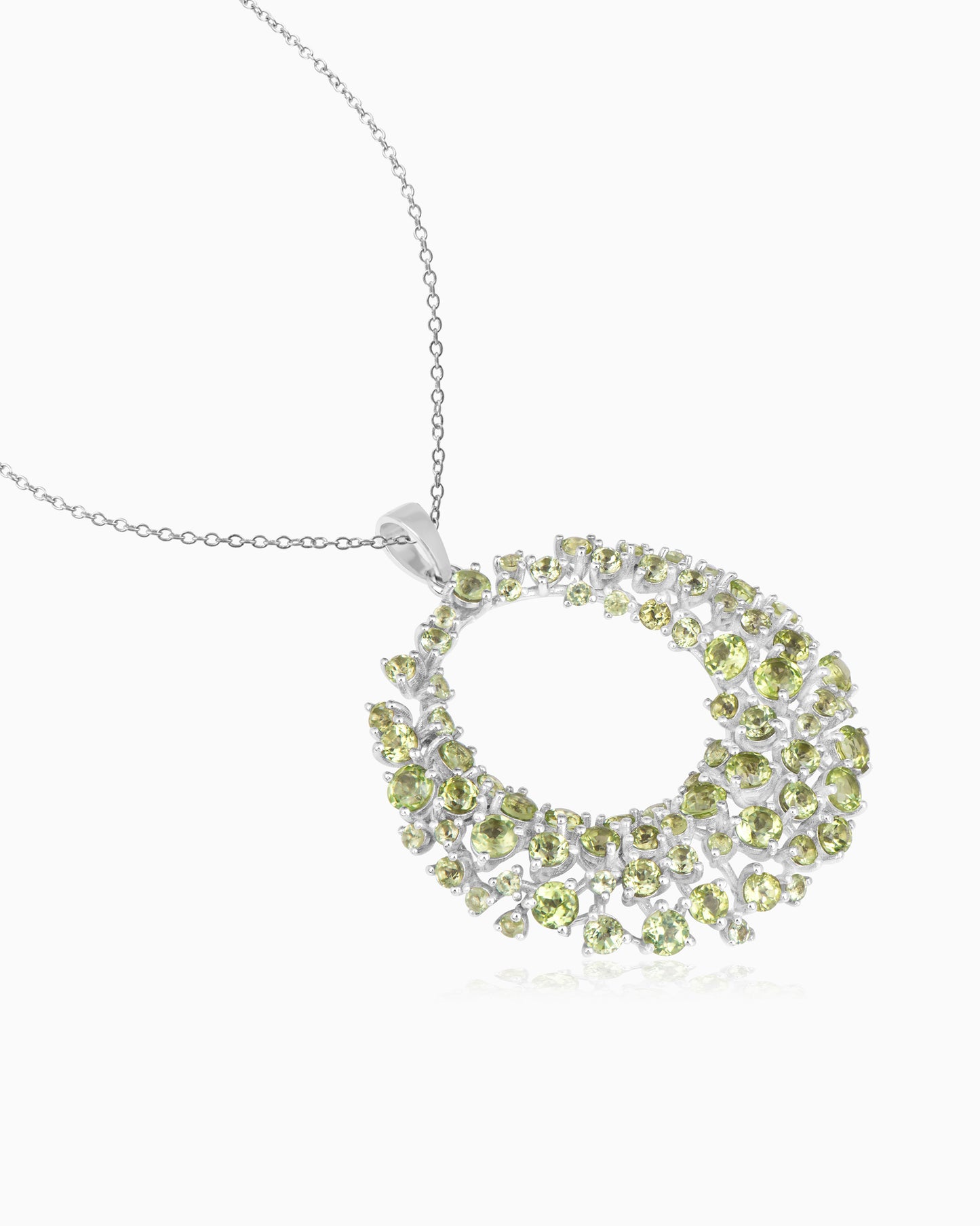 Solstice Radiance Peridot Necklace