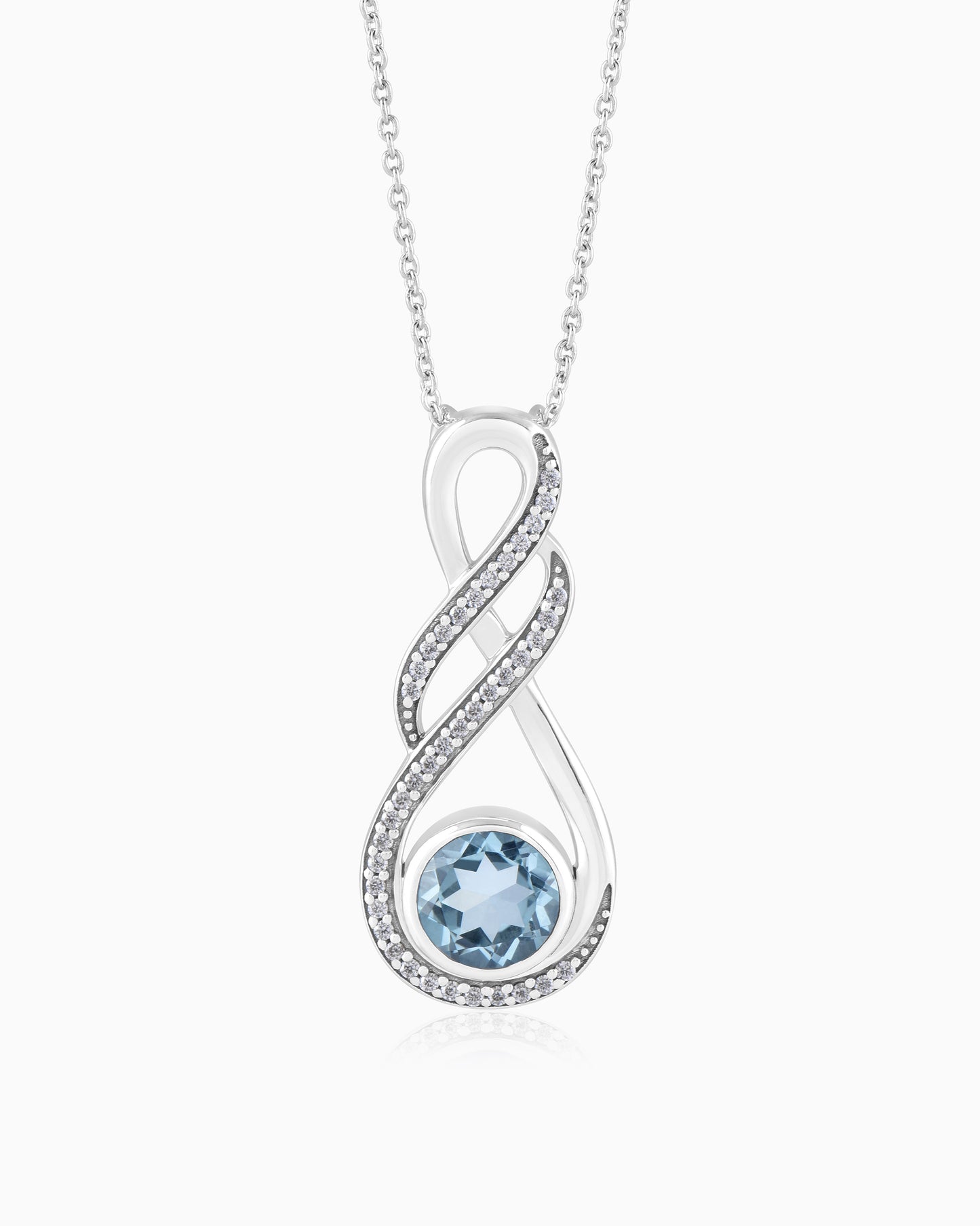 Blue Celestial Driftleaf Pendant