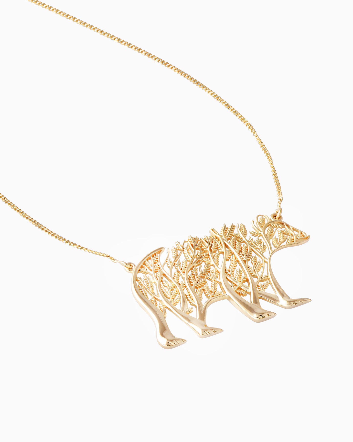 Grizzle Necklace – Gold 18"