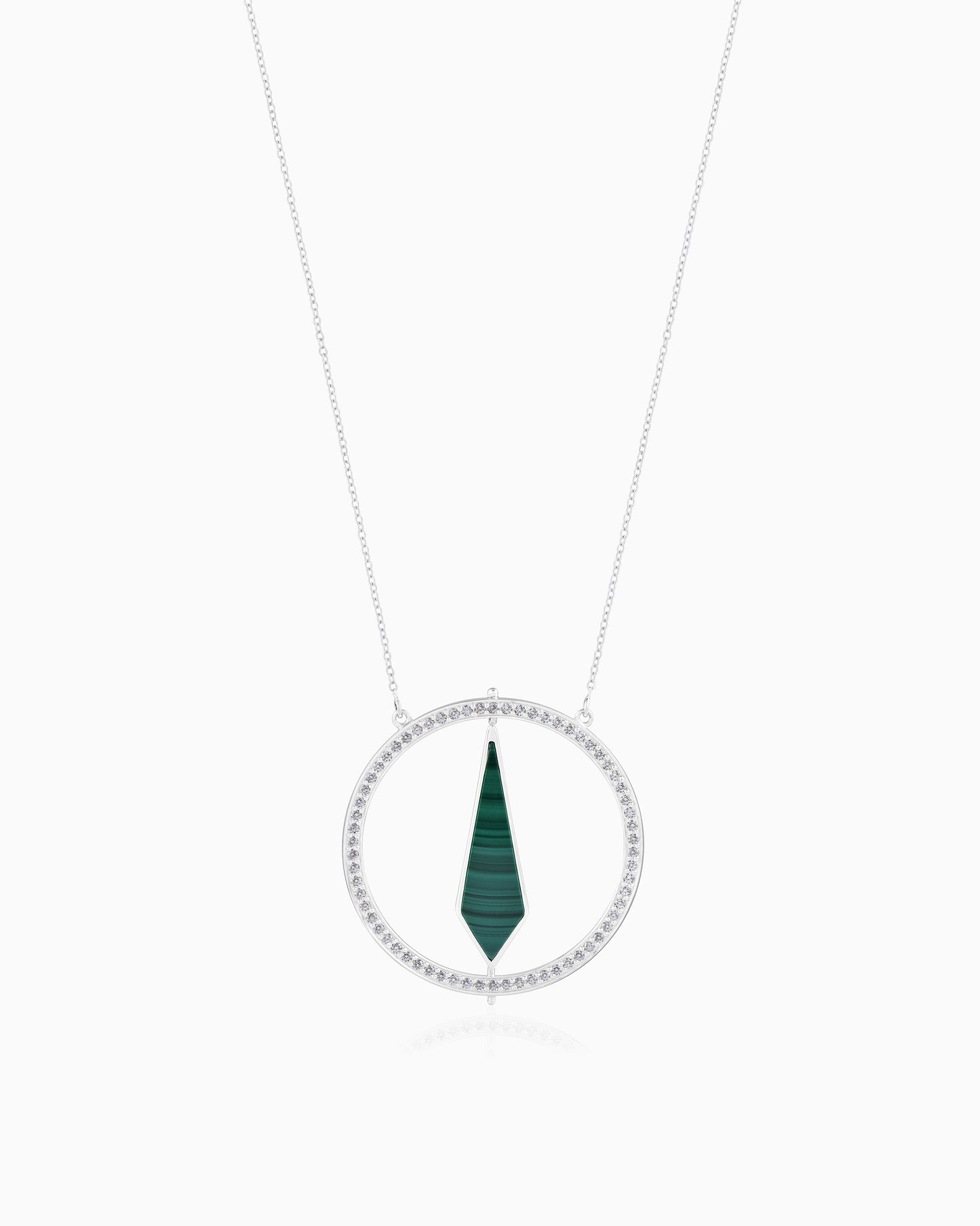 Bifaceted Nova Necklace 18"