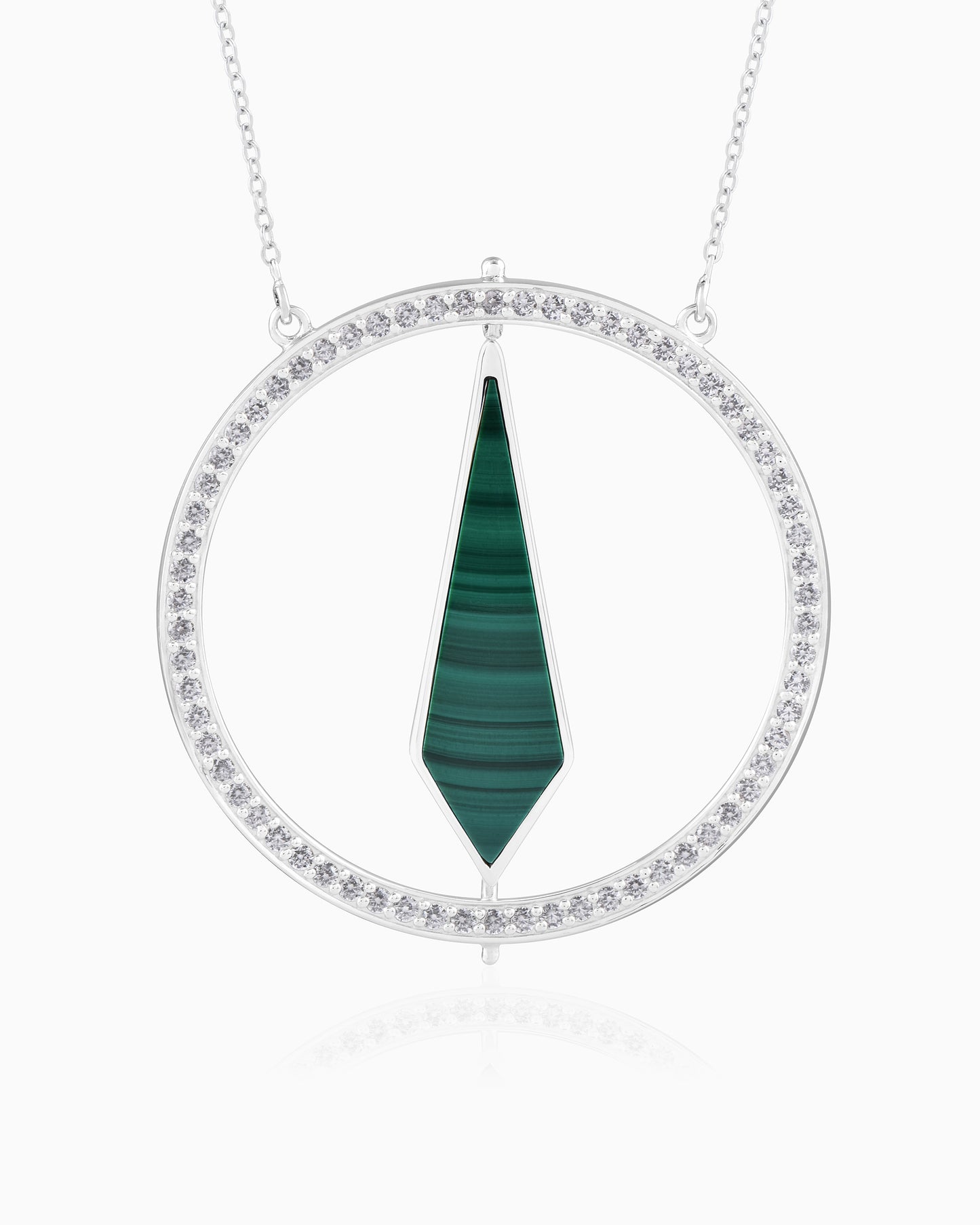 Bifaceted Nova Necklace 18"