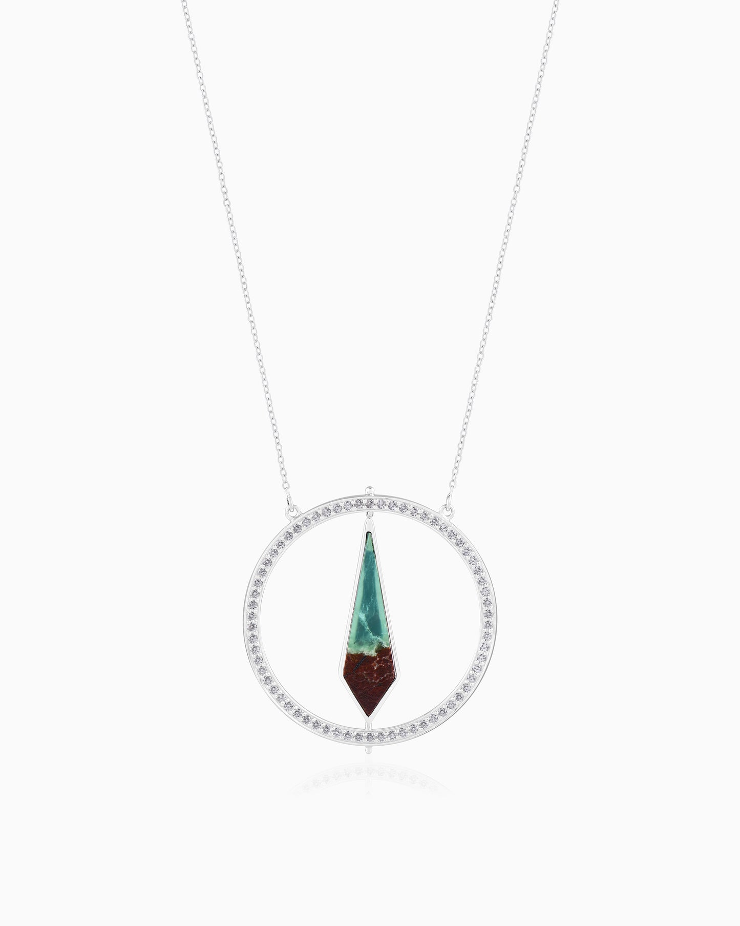 Twin Shade Splitgleam Necklace 18"