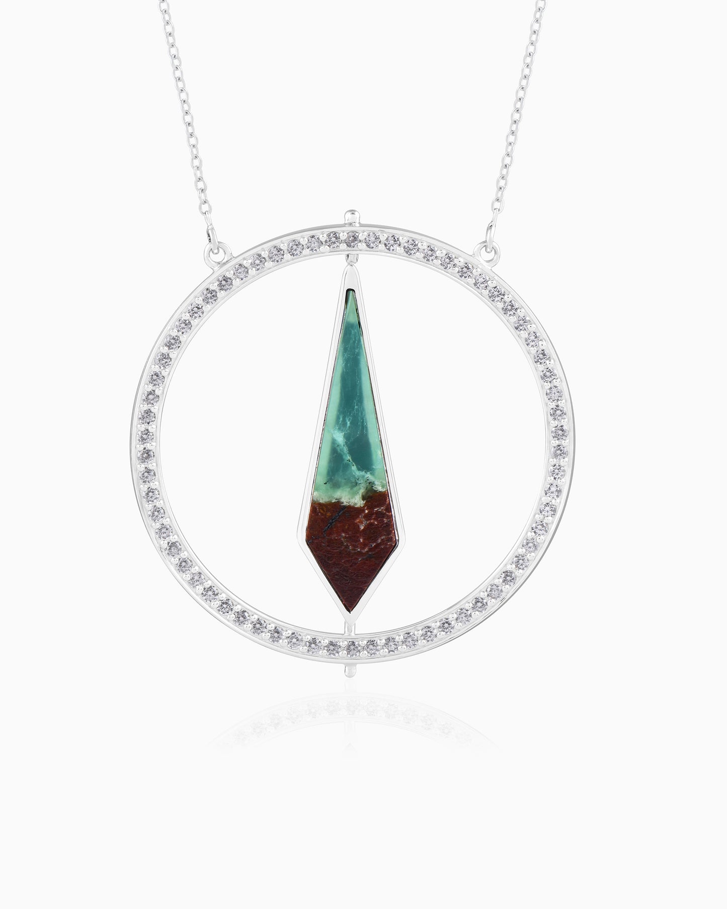 Twin Shade Splitgleam Necklace 18"