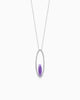 Aurora Wisp Orchid Pendant