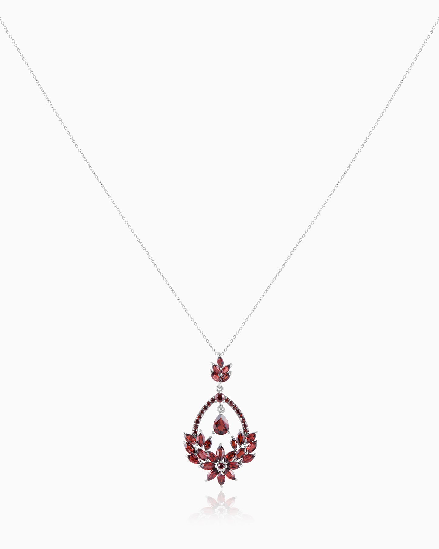 Scarlet Bloom Pendant