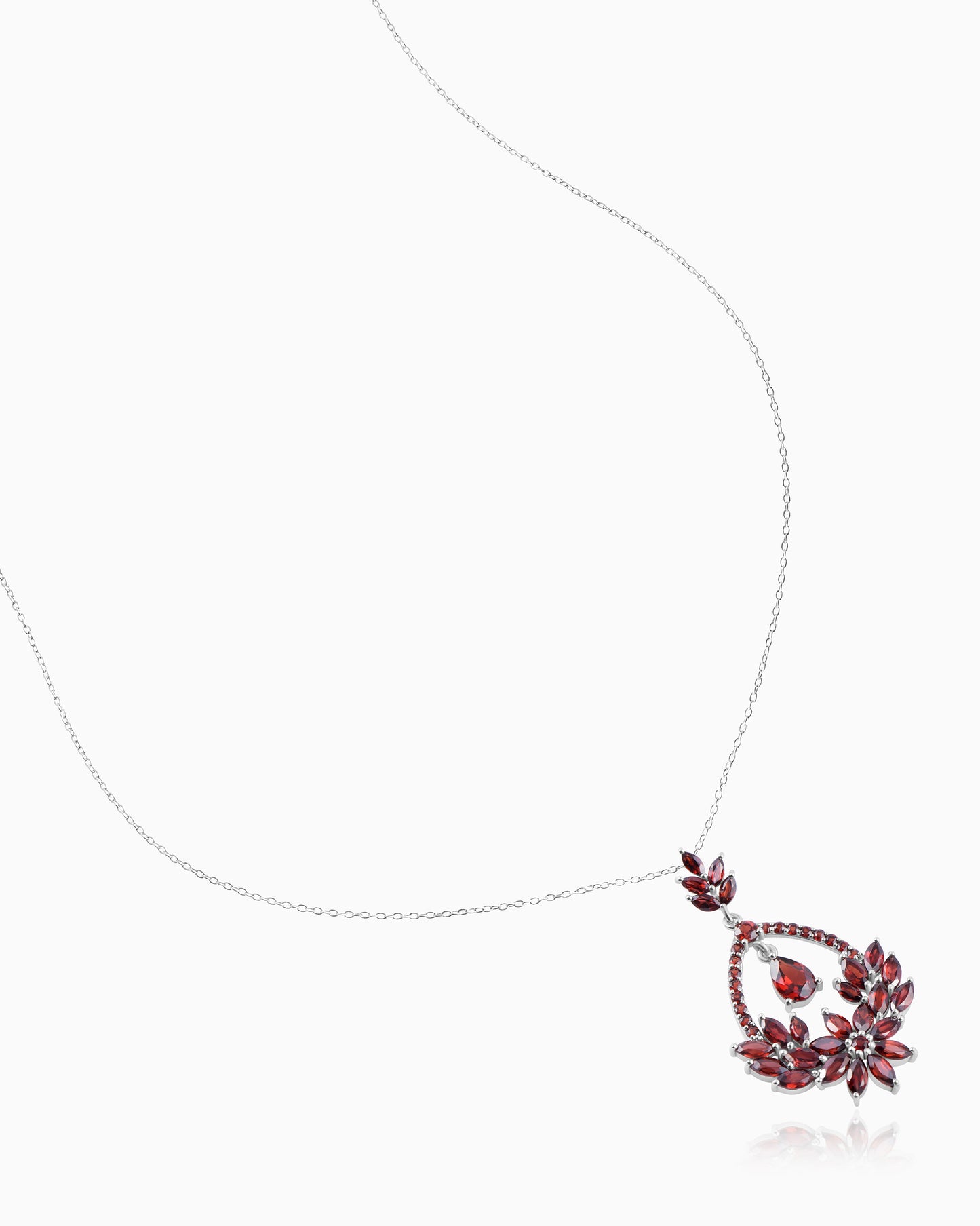 Scarlet Bloom Pendant