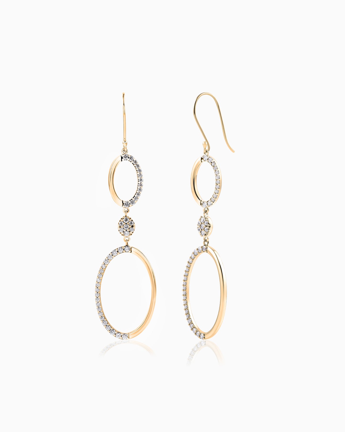 Lumen Earrings – Gold Edition