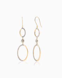 Ethereal Loop Gold-Plated Earring