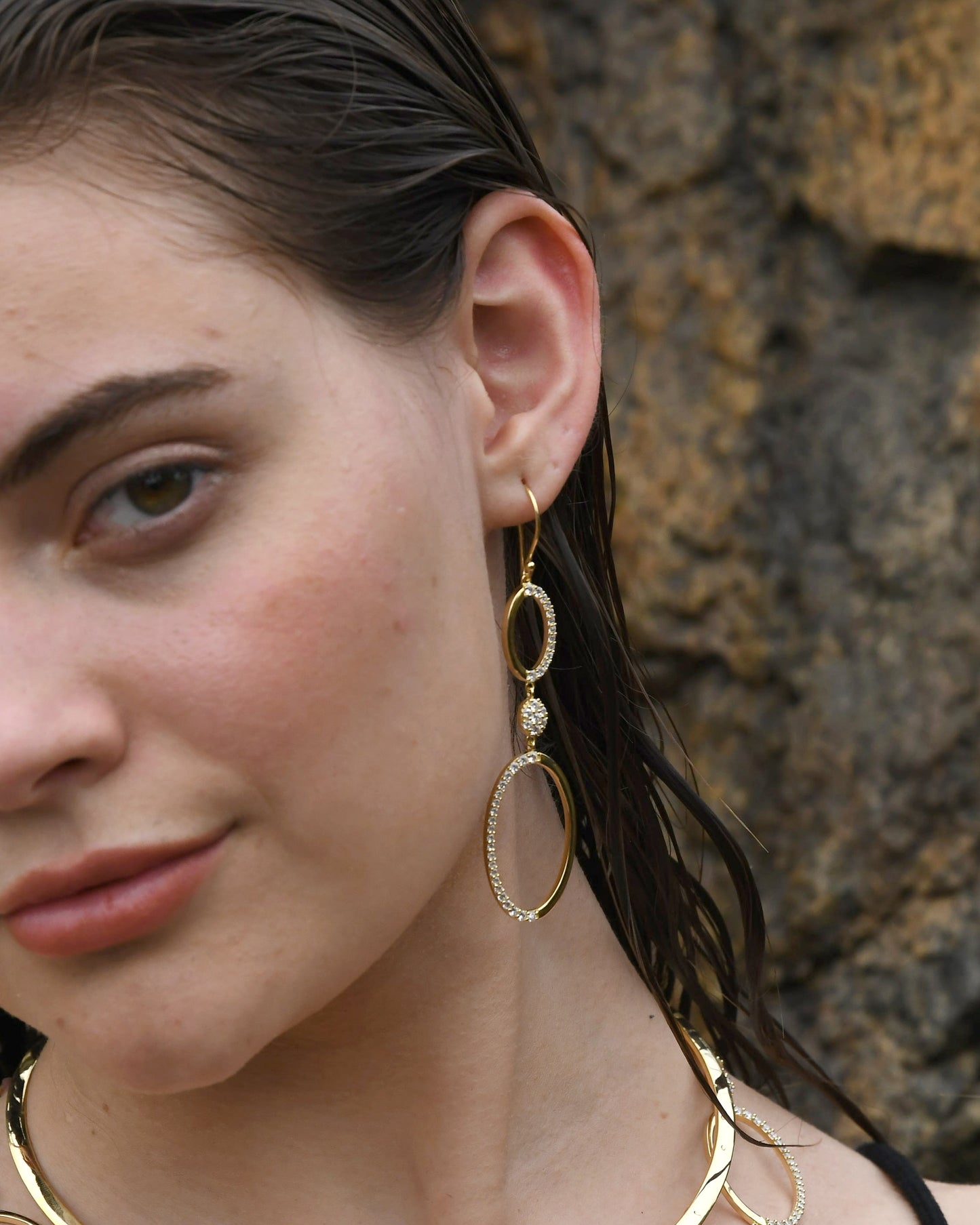 Lumen Earrings – Gold Edition