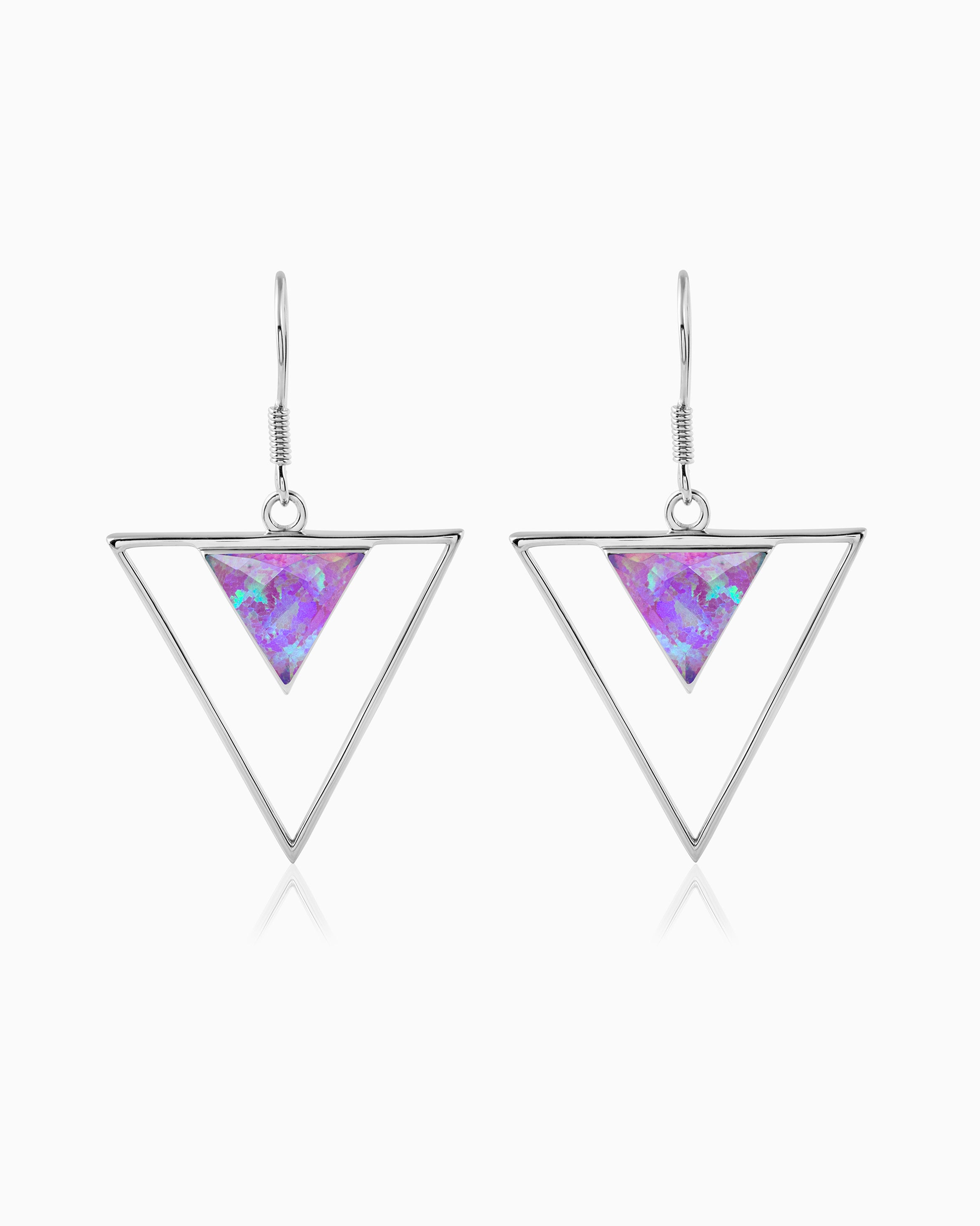 Trinity Lavender Danglers