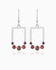 Verdant Currents Swirl Beneath Earrings
