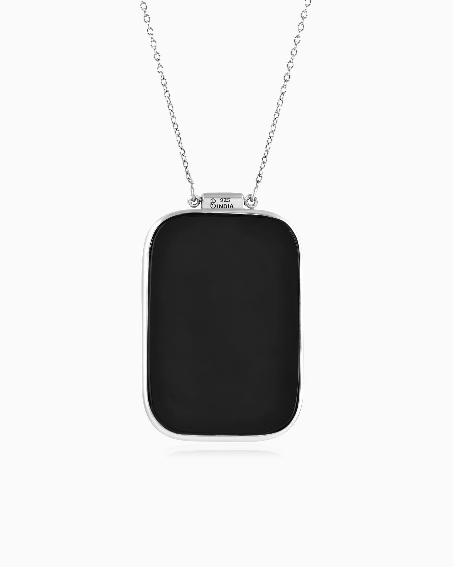 Dandilioness Onyx Pendant 18"