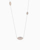 Pink Pearl Druzy Necklace 24
