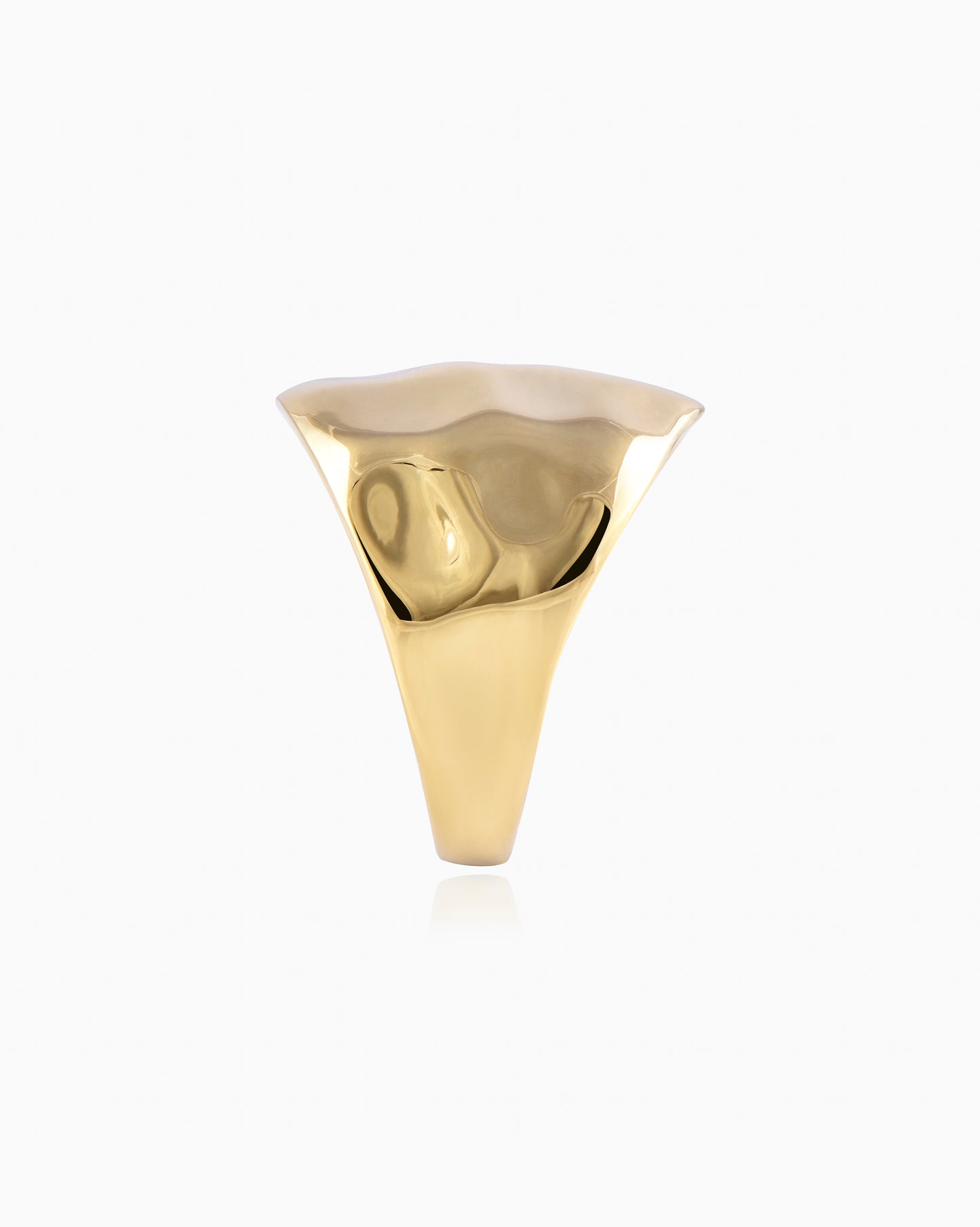 Hammered Gold Ring