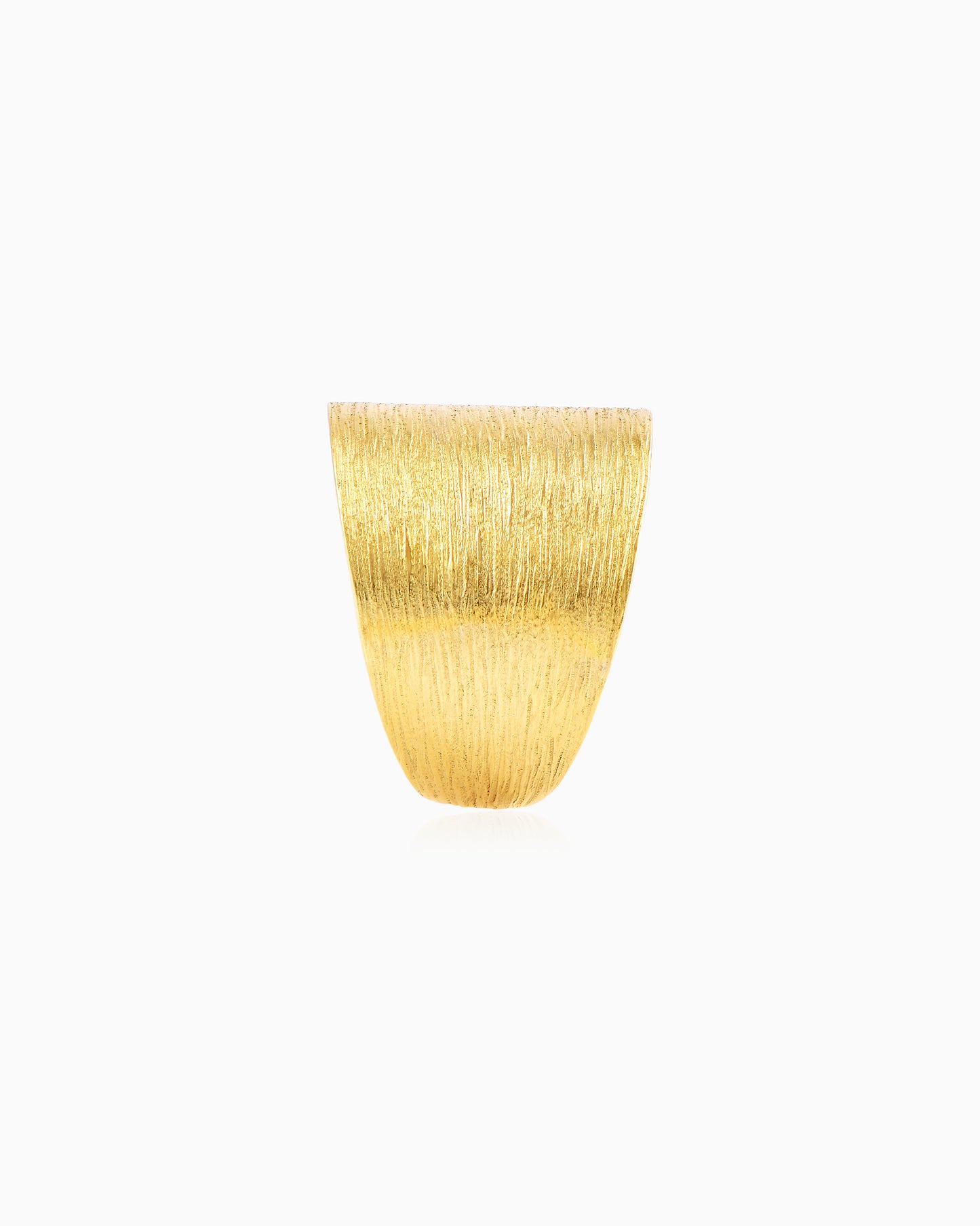 Mistclad Scratched Gold Ring