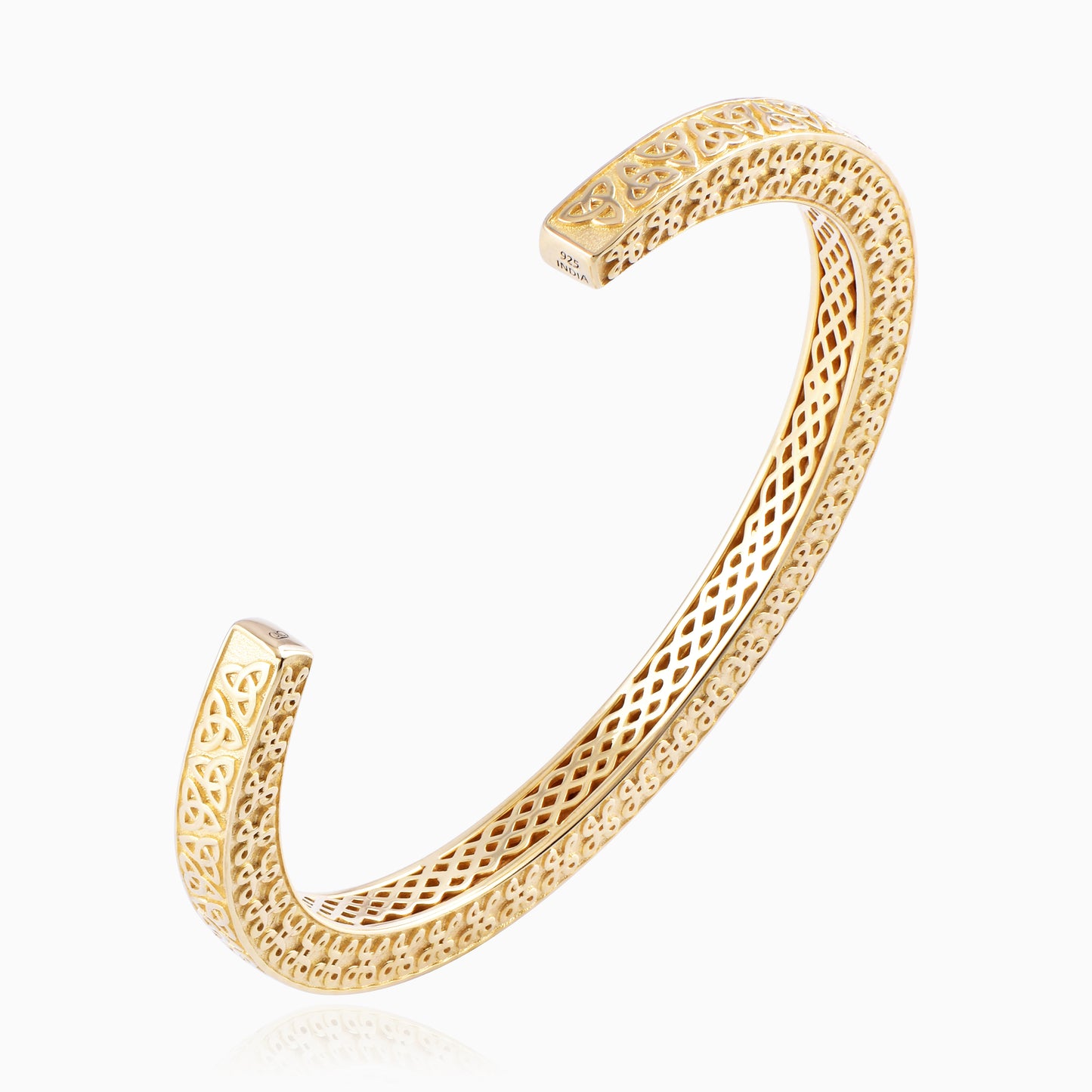 Sunwoven Filigree Cuff – Gold Edition