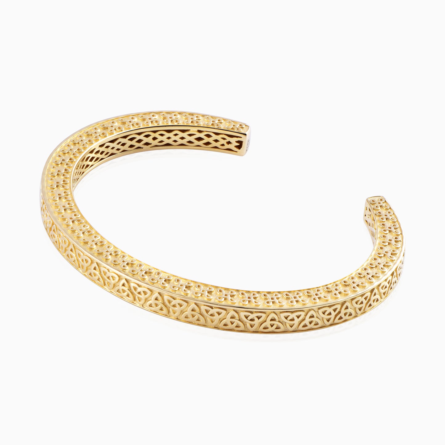 Sunwoven Filigree Cuff – Gold Edition