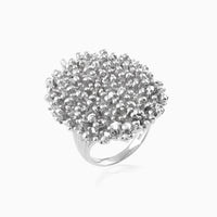 Silvery Algae Ring