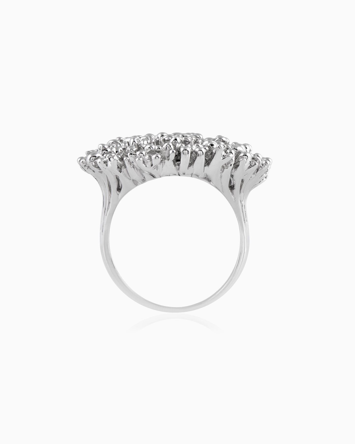 Silvery Algae Ring