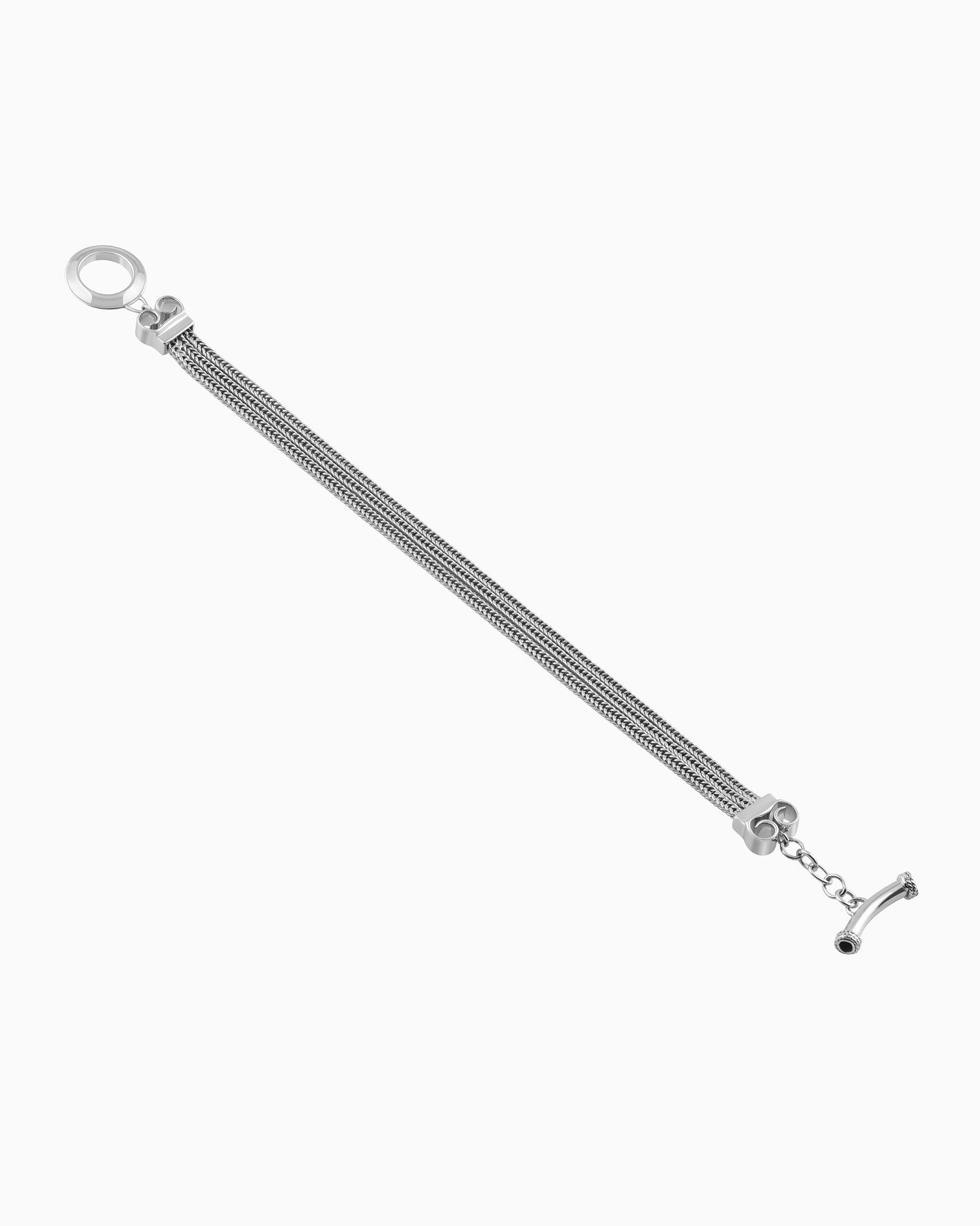 The Solaro Chain Bracelet – Silver Edition