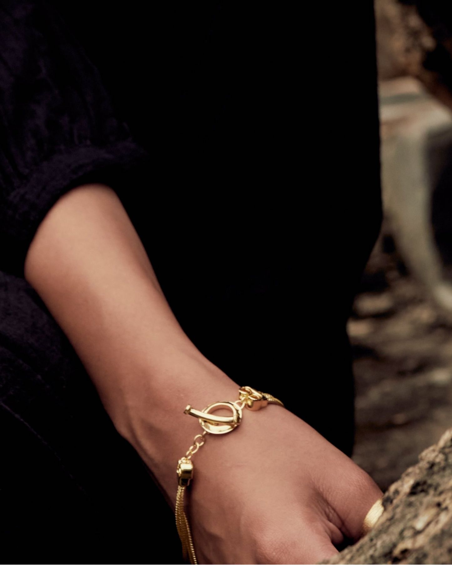 The Solaro Chain Bracelet – Gold Edition